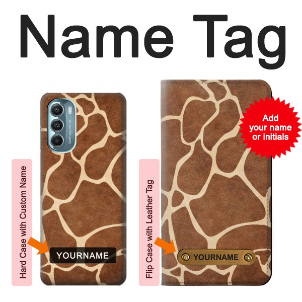 S2326 Giraffe Skin Case For Motorola Moto G Stylus 5G (2022)